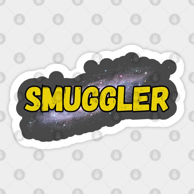 Smuggler Sticker by Spatski